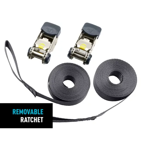 Nite Ize CamJam Ratchet Strap System Large 2 Pack, Camping Essential, - Outdoor Kuwait