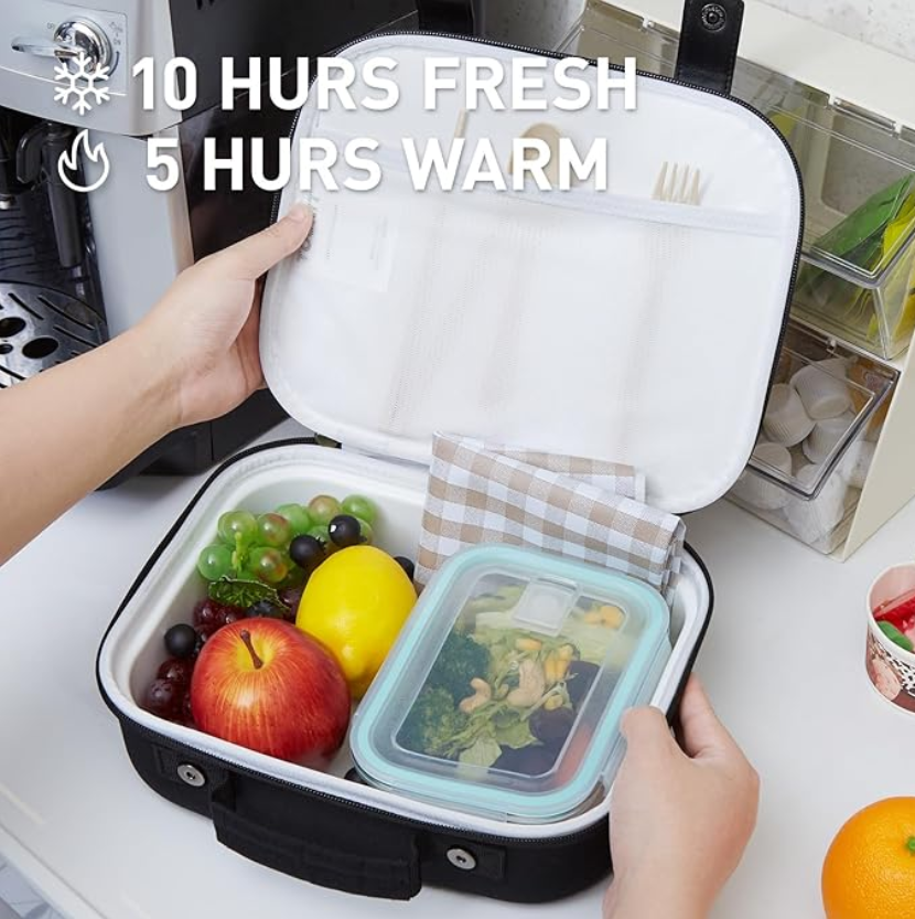 Tourit Lunch Box Hard Shell, Lunch Box, - Outdoor Kuwait