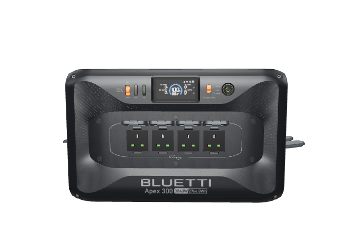 Bluetti Apex 300 Portable Power Station | 3800W 2760Wh, Power Station, - Outdoor Kuwait