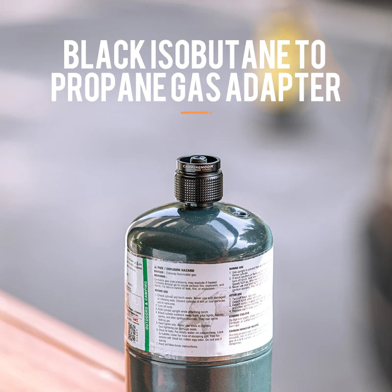 Campingmoon BKZ22 Butane Propane Cylinder Converter Small Tank Adapter