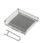 Campingmoon US-1615 Stainless Steel Camping Toaster, , - Outdoor Kuwait