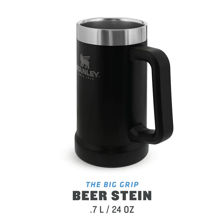STANLEY ADVENTURE BIG GRIP BEER STEIN | 0.70L, Beer Stein, - Outdoor Kuwait