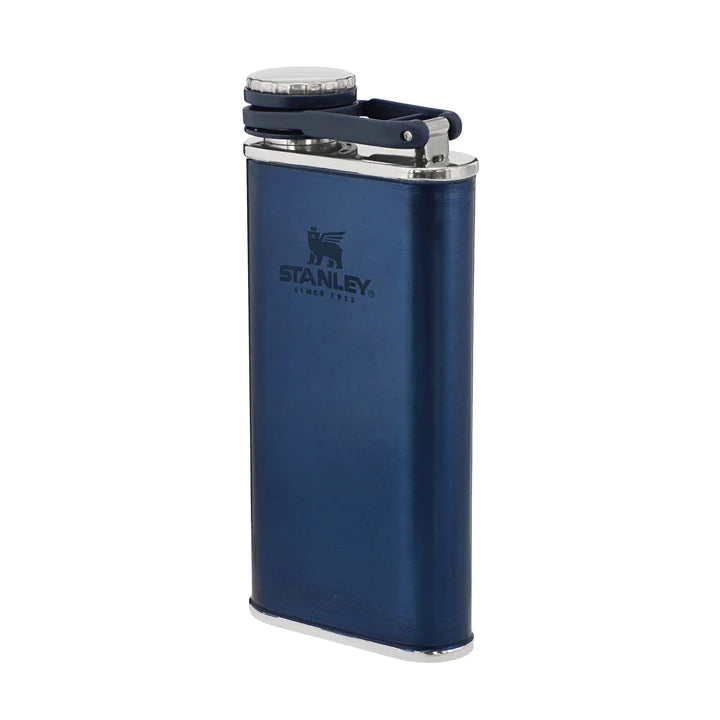 STANLEY CLASSIC EASY FILL WIDE MOUTH FLASK | 0.23L, Flask, Nightfall Blue - Outdoor Kuwait
