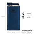 STANLEY CLASSIC EASY FILL WIDE MOUTH FLASK | 0.23L, Water Bottles,    - Outdoor Kuwait