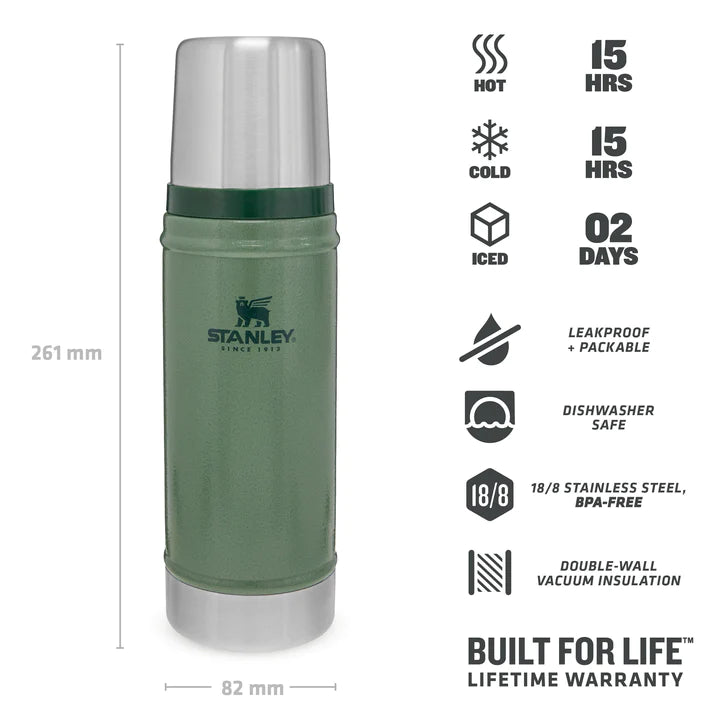 STANLEY CLASSIC LEGENDARY BOTTLE | 0.47L, Water Bottles,    - Outdoor Kuwait