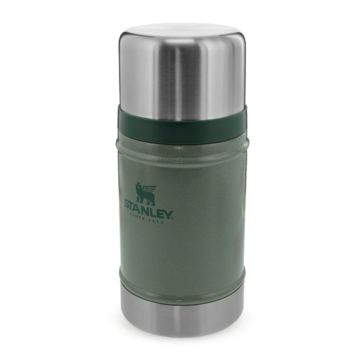 STANLEY CLASSIC LEGENDARY FOOD JAR | 0.70L, Food Storage, Hammertone Green - Outdoor Kuwait