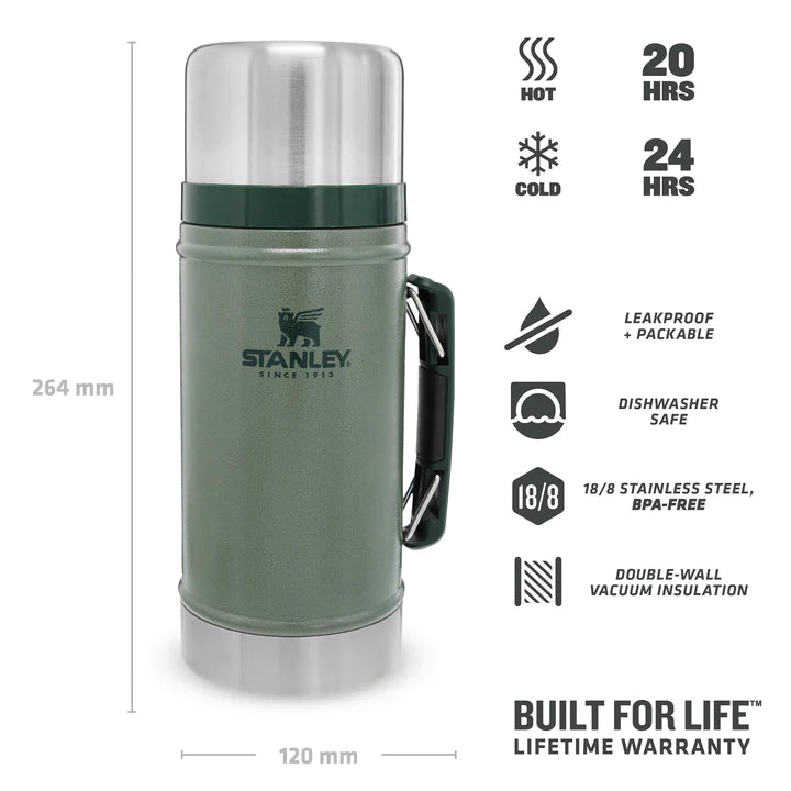 STANLEY CLASSIC LEGENDARY FOOD JAR, Food Storage, - Outdoor Kuwait