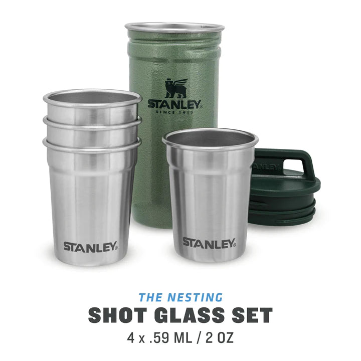 STANLEY ADVENTURE NESTING SHOT GLASS SET, Shot Glasses, - Outdoor Kuwait