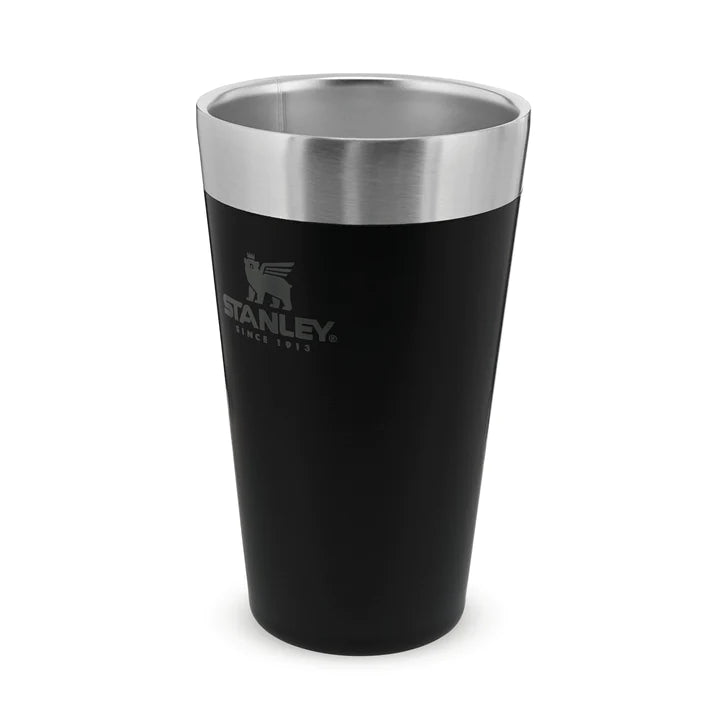 STANLEY ADVENTURE STACKING BEER PINT | 0.47L, Beer Pint, Matte Black - Outdoor Kuwait