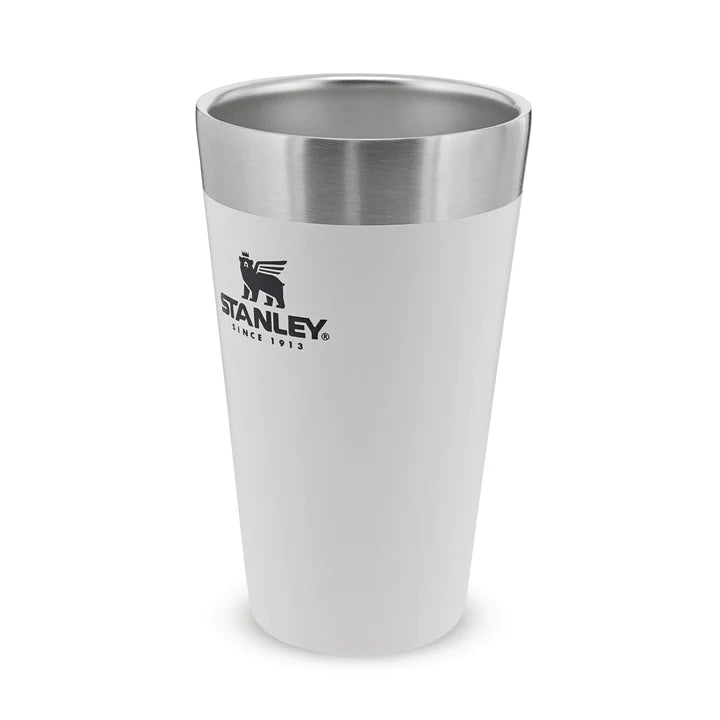STANLEY ADVENTURE STACKING BEER PINT | 0.47L, Beer Pint, Polar White - Outdoor Kuwait