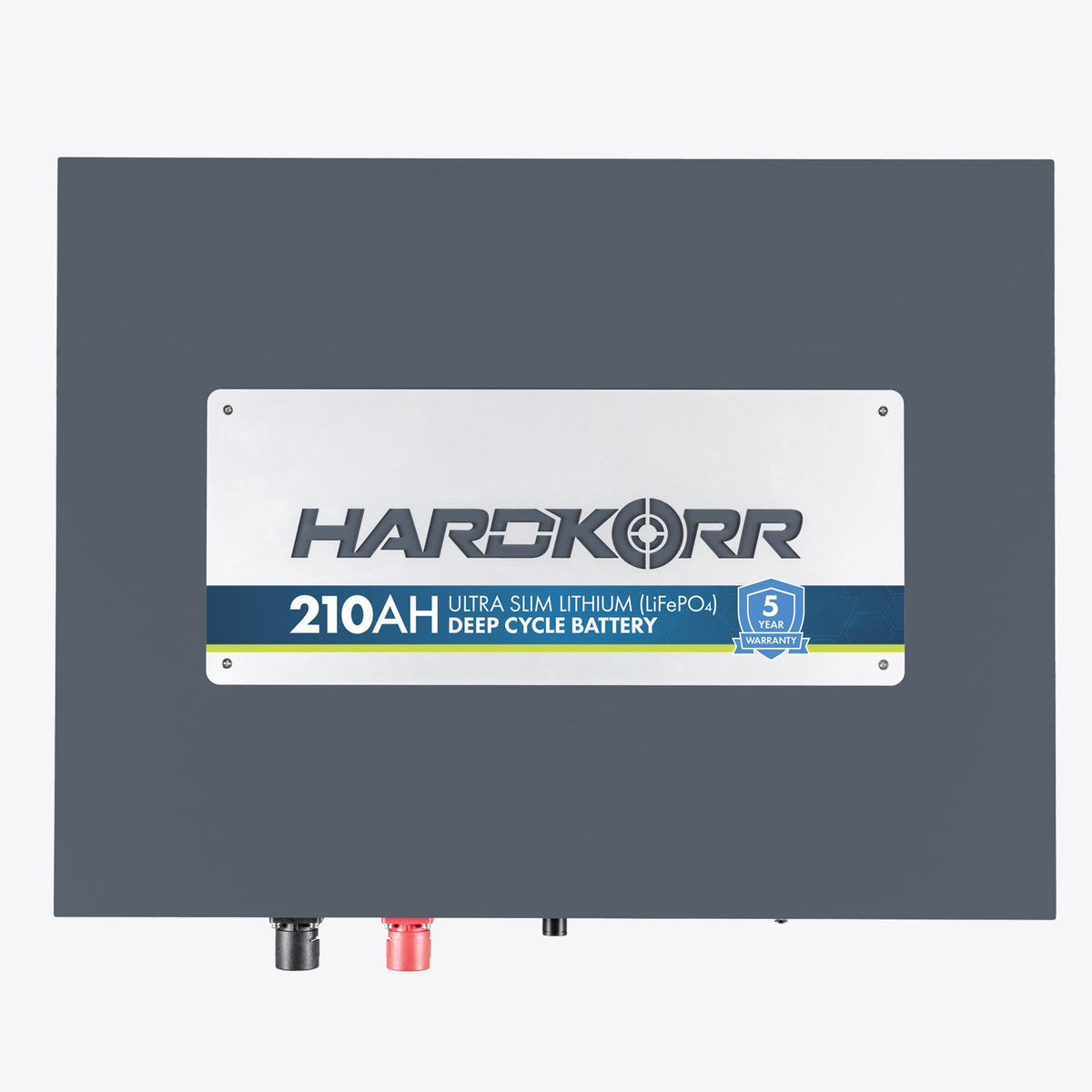 Hardkorr 210Ah Lithium LiFePO4 Slimline Deep Cycle Battery HKPBATLSL210, , - Outdoor Kuwait