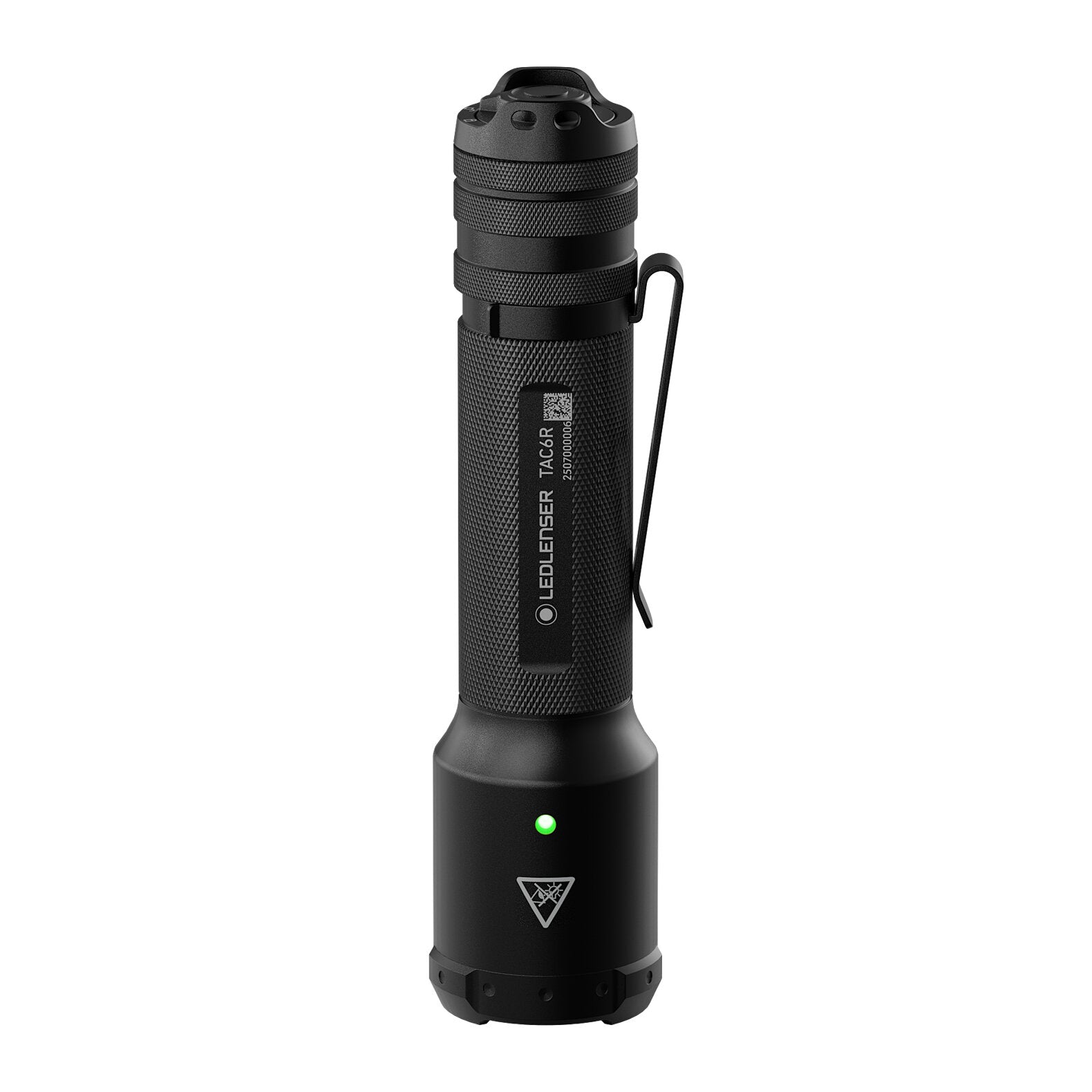 Ledlenser TAC6R Rechargeable Tactical Flashlight 2000lm IP68, , - Outdoor Kuwait