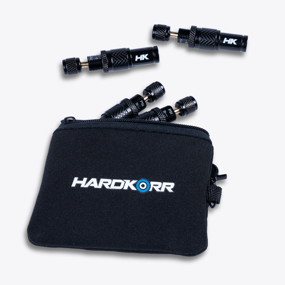 Hardkorr Tyre Deflator 4 Pack with carrying pouch