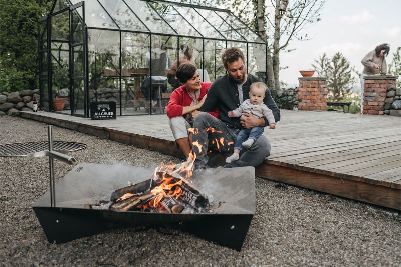 Hofats Triple 120 Fire Bowl, Firepit, - Outdoor Kuwait