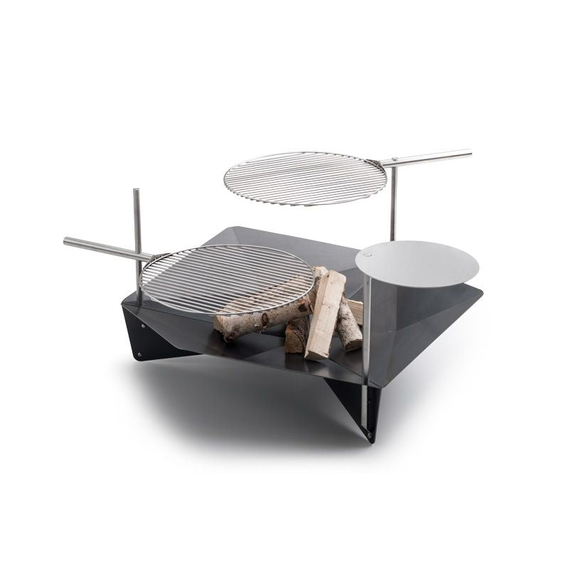 Hofats Triple Fire Basket - Grid 55, Firepit Grid, - Outdoor Kuwait