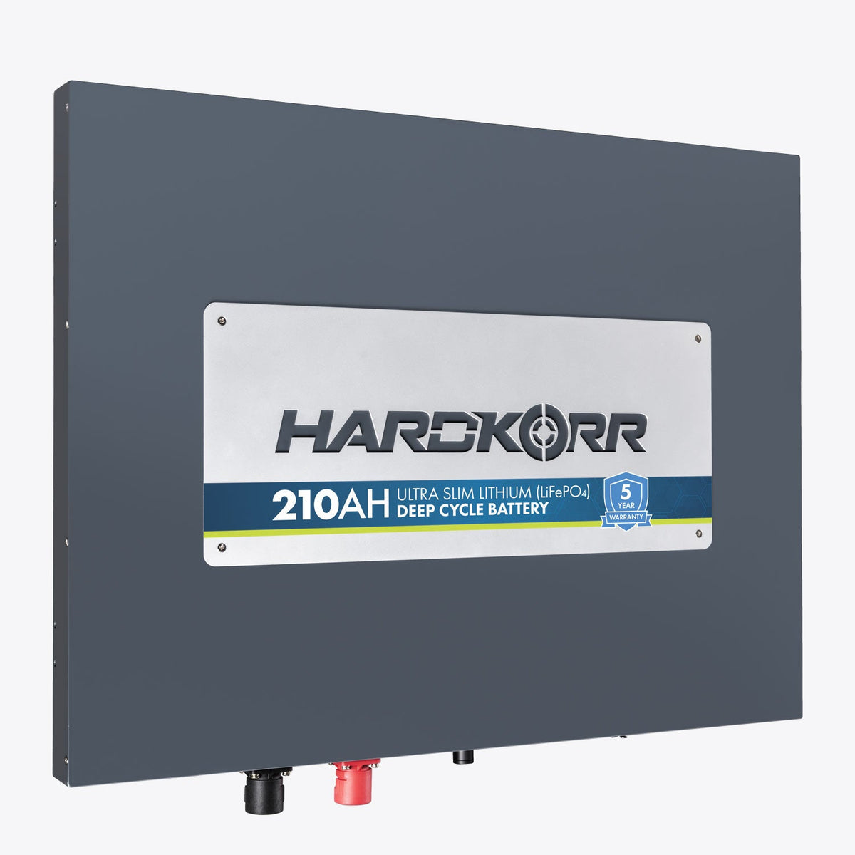 Hardkorr 210Ah Lithium LiFePO4 Slimline Deep Cycle Battery HKPBATLSL210, , - Outdoor Kuwait