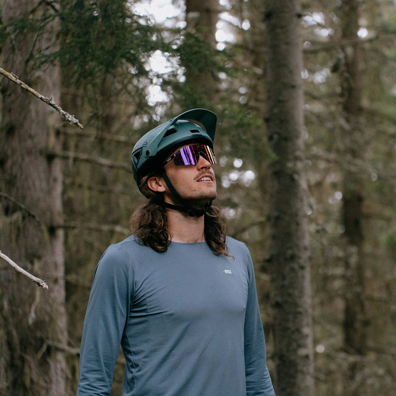 Bolle Eco Trackdown MIPS - Sage Matte, Helmet, - Outdoor Kuwait