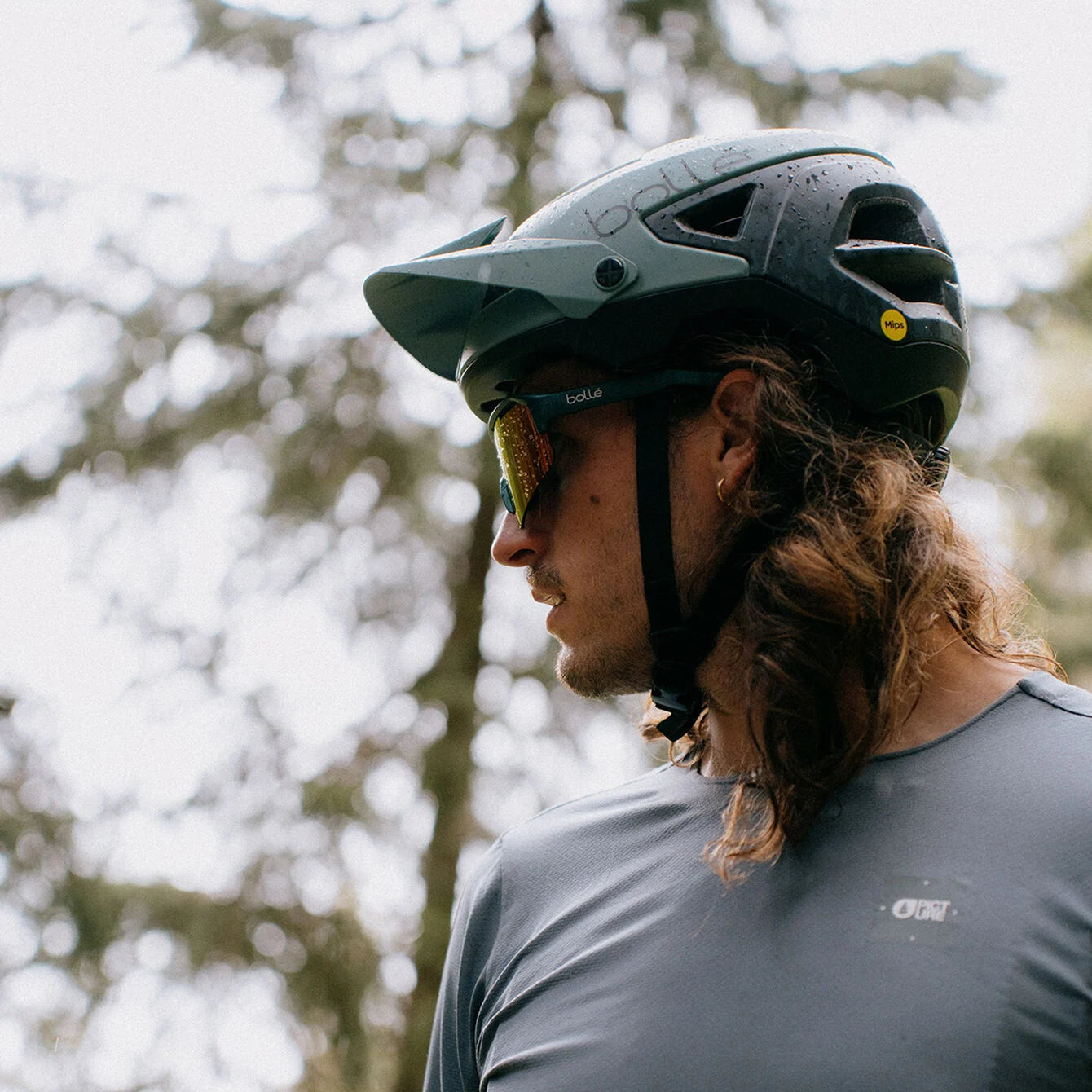 Bolle Eco Trackdown MIPS - Sage Matte, Helmet, - Outdoor Kuwait