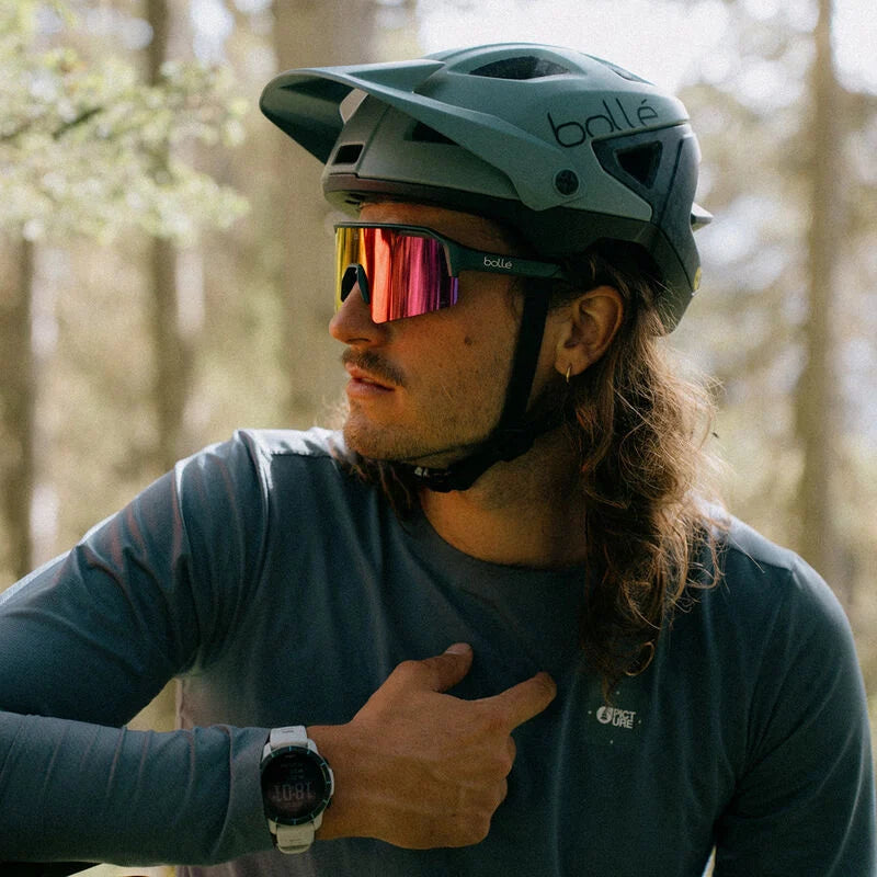 Bolle Eco Trackdown MIPS - Sage Matte, Helmet, - Outdoor Kuwait