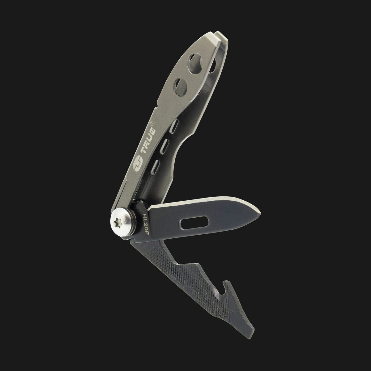 True Utility Tweezer Tool Micro Keyring Toolkit, Key Chain, - Outdoor Kuwait