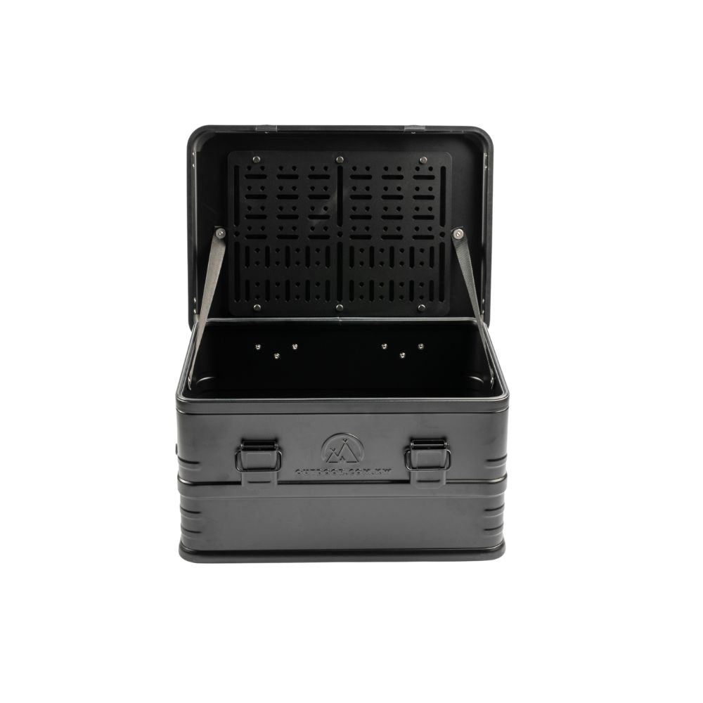 Outdoor Portable Aluminum Storage Container & Accessories - Black, Storage Box, - Outdoor Kuwait