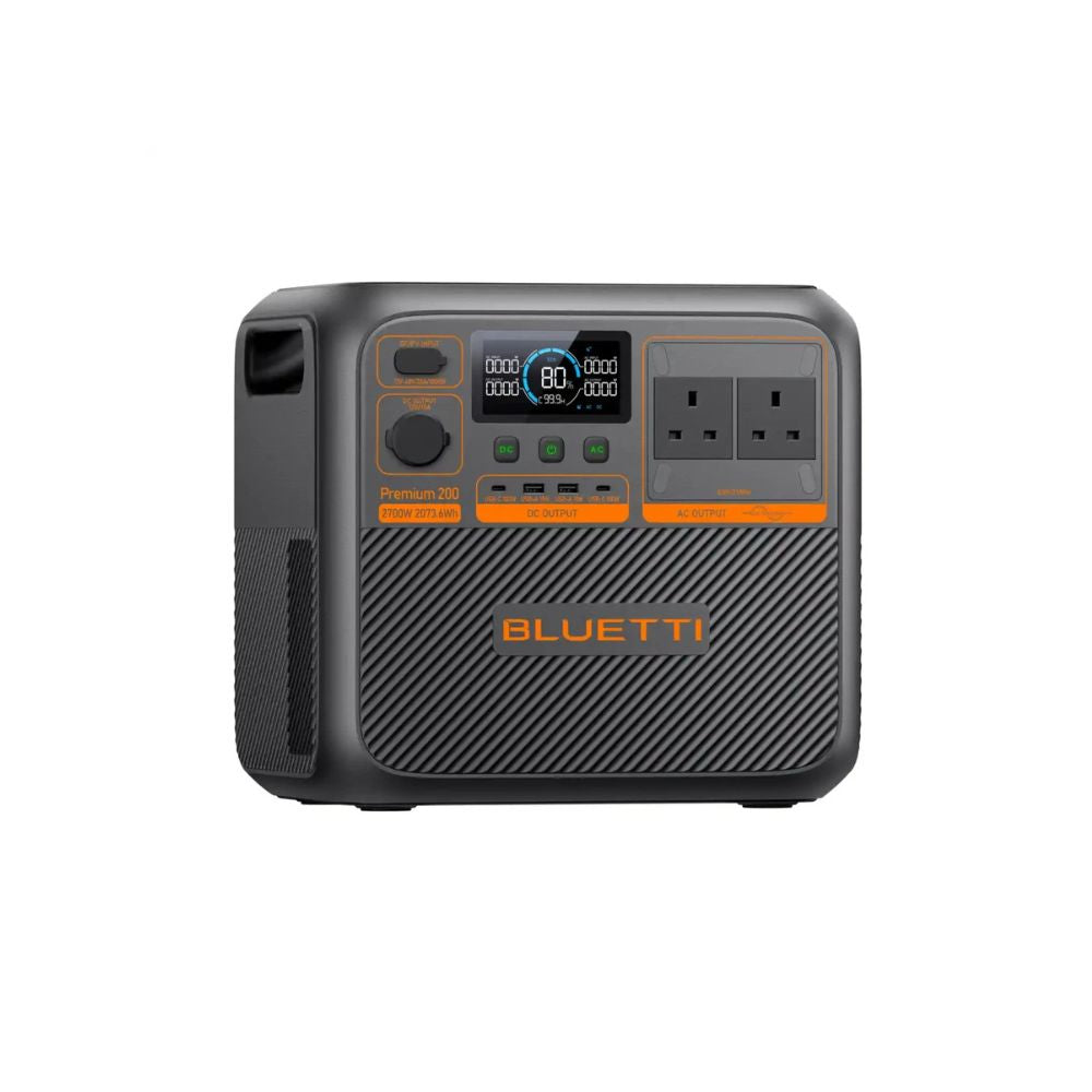 Bluetti Premium 200 V2 Portable Power Station | 2700W 2073.6Wh, Power Station, - Outdoor Kuwait
