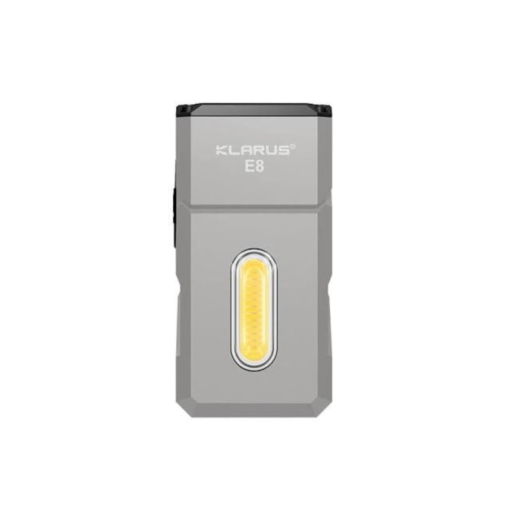 Klarus E8 Triple-Light Swivel-Head EDC Flashlight