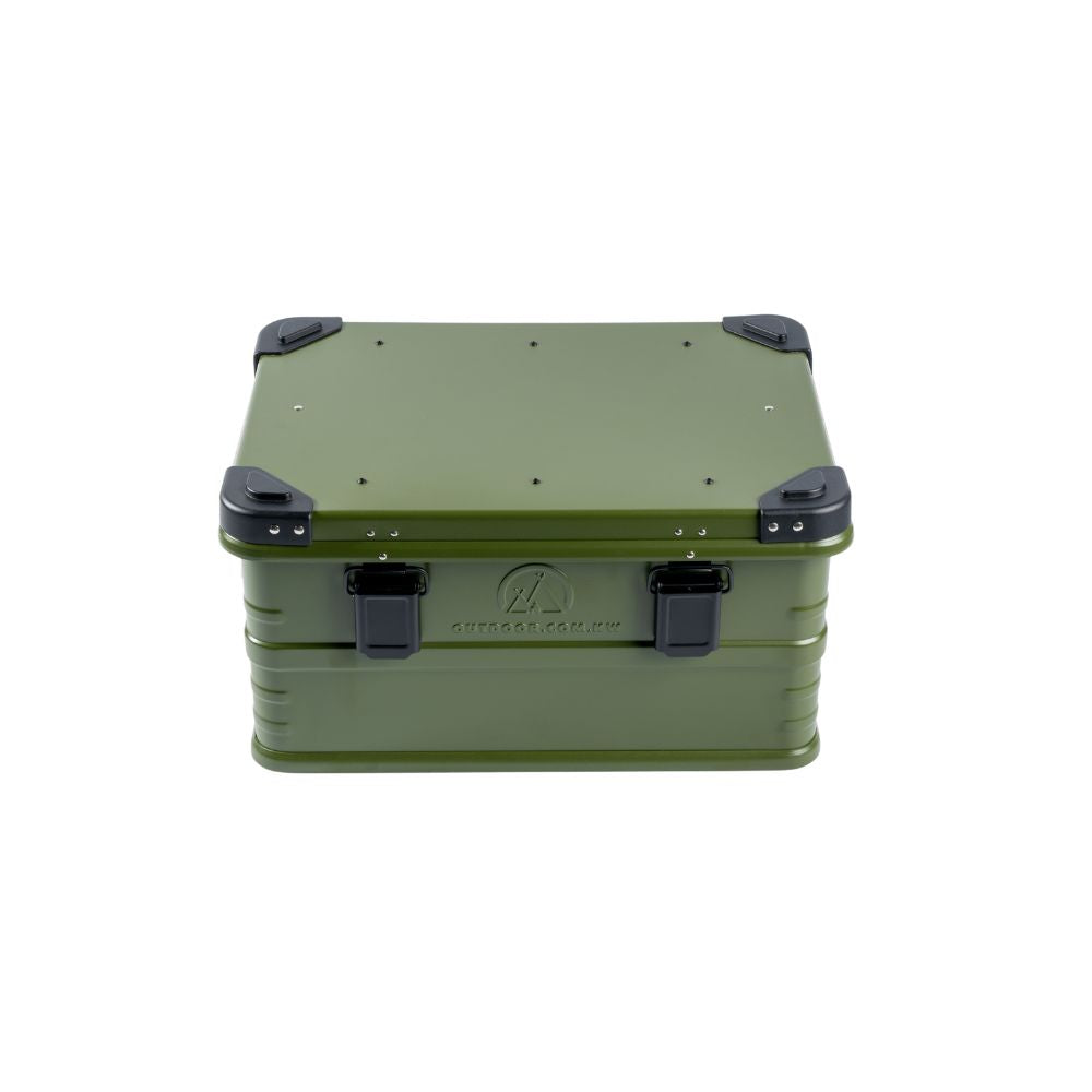 Outdoor Portable Aluminum Storage Container & Accessories - Green, Storage Box, - Outdoor Kuwait
