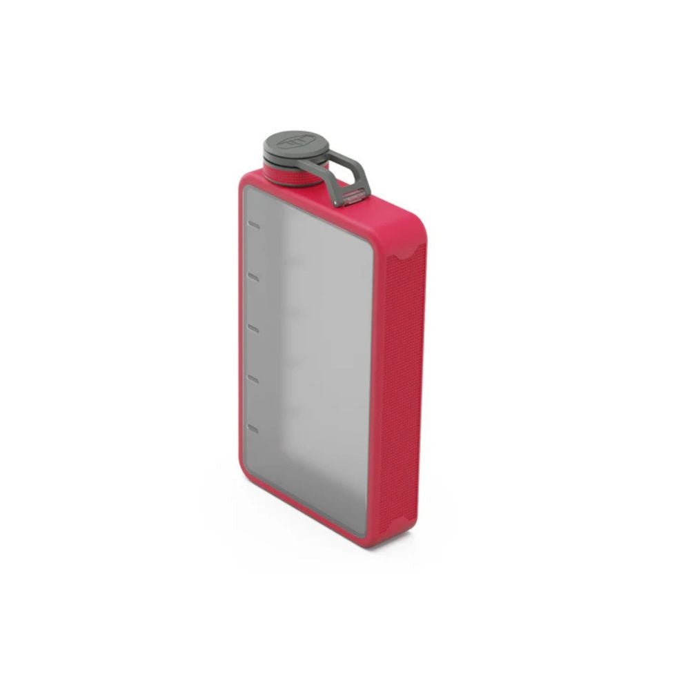 GSI Outdoor Boulder Flask 16 Oz - Red, Water Bottles, - Outdoor Kuwait