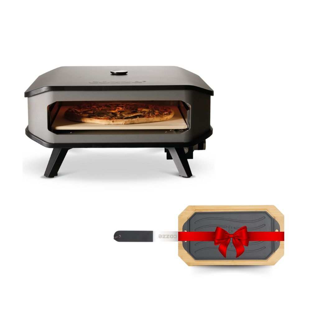Cozze 17" Gas Fired Pizza Oven Outdoor Cooking Bundle, Pizza Oven, - Outdoor Kuwait