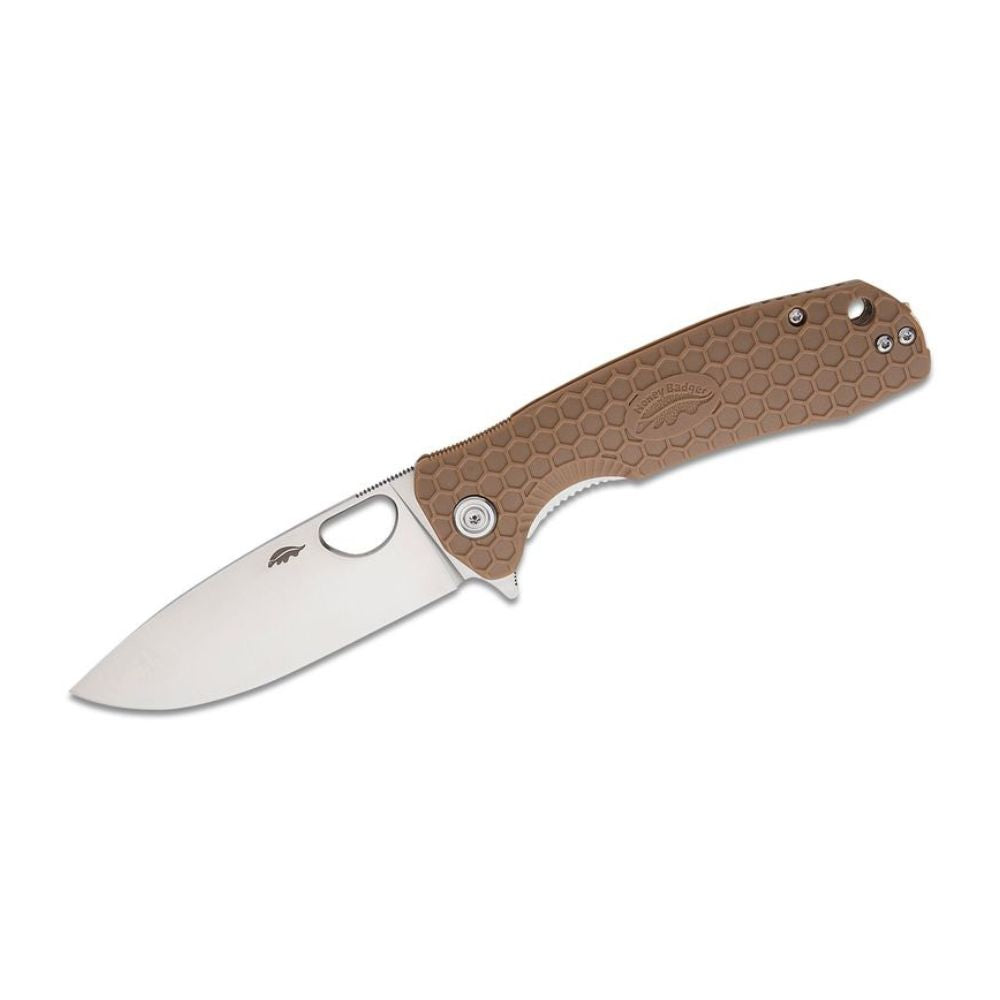 Honey Badger Flipper D2 Large Tan, Knives, - Outdoor Kuwait