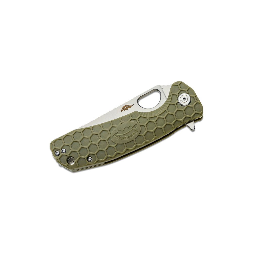 Honey Badger Leaf Large Green LR, Knives, - Outdoor Kuwait