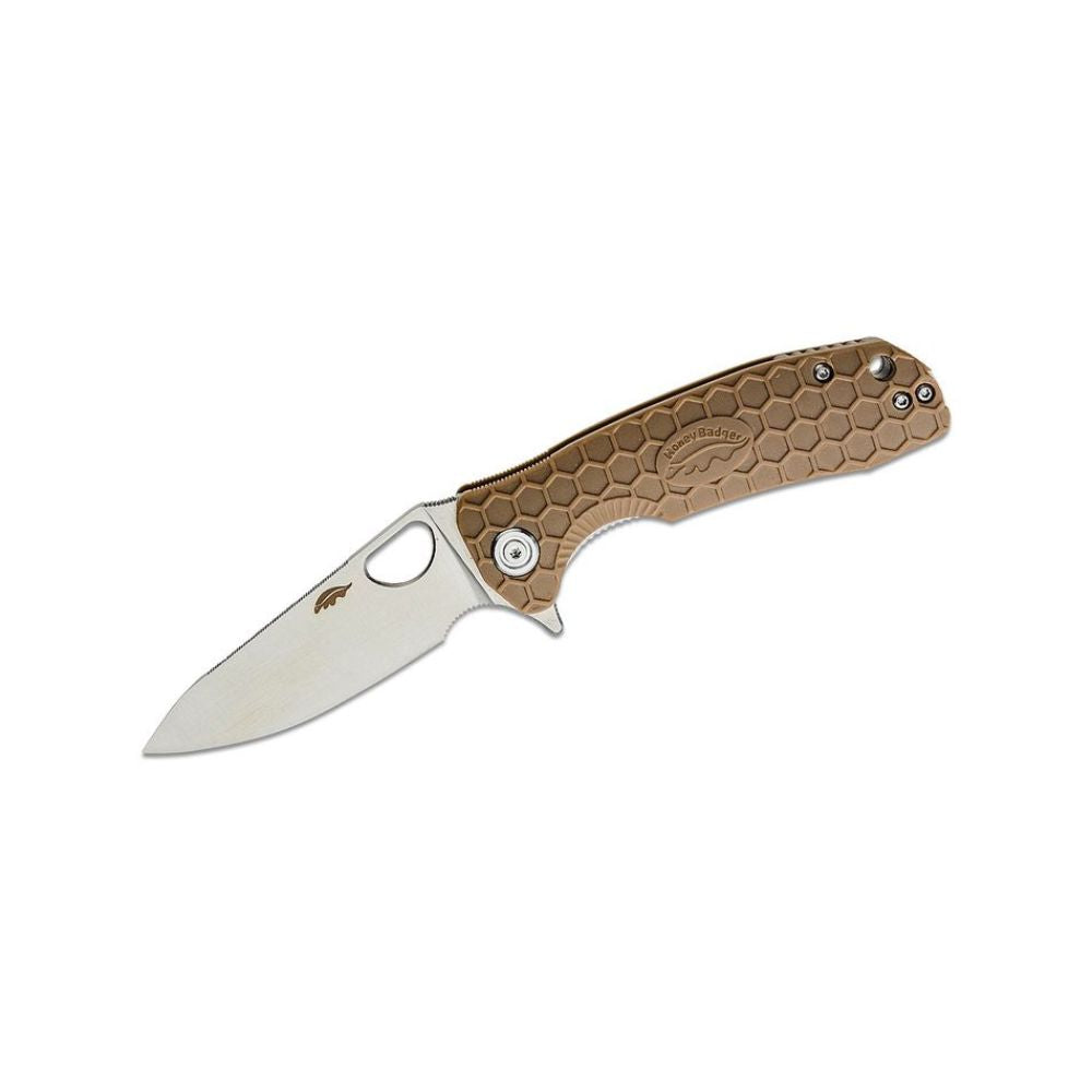 Honey Badger Leaf Medium Tan LR, Knives, - Outdoor Kuwait