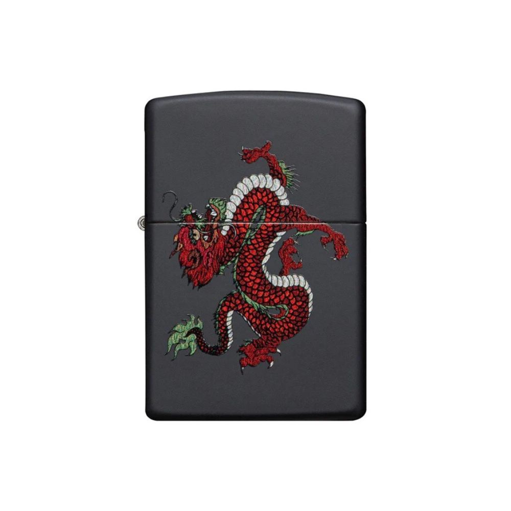 Zippo Red Dragon Design Lighter -ZP218 CI412376, Lighter, - Outdoor Kuwait