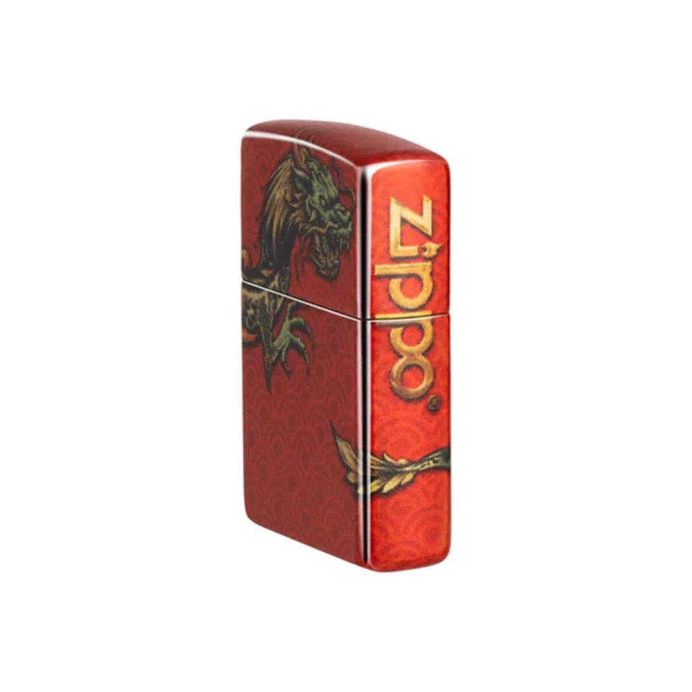 48513 Zippo Dragon Design, Lighter, - Outdoor Kuwait