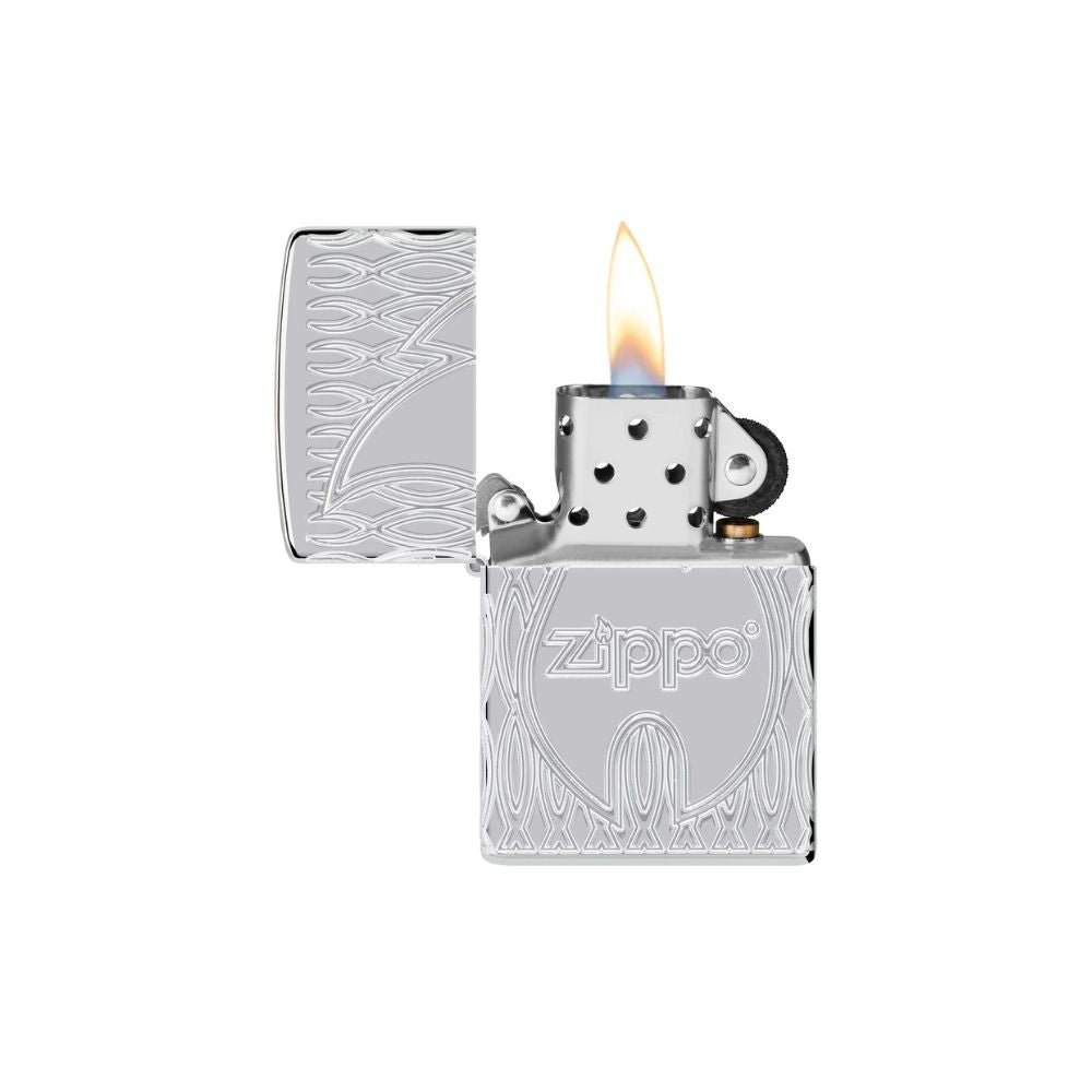 48838 Zippo Flame Design, Lighter, - Outdoor Kuwait