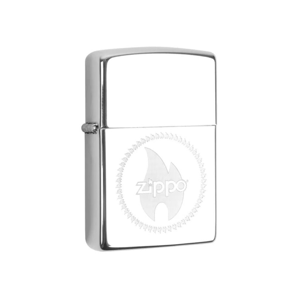 Zippo Reg HI Pol Chrome Lighter -ZP250 MP400016, Lighter, - Outdoor Kuwait