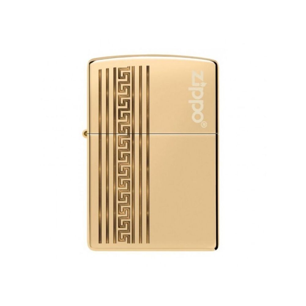 Zippo Solid Brass Luxury Design Lighter -ZP254B CI411712, Lighter, - Outdoor Kuwait