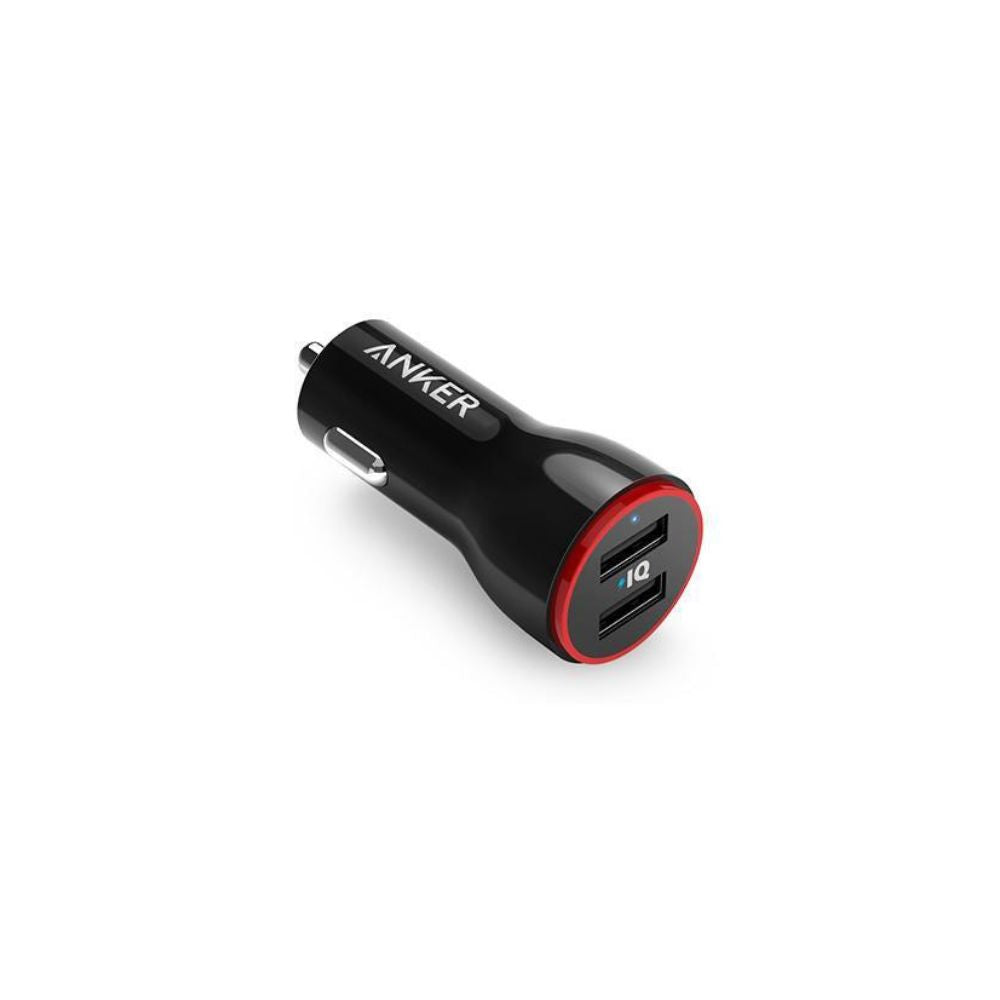 Anker PowerDrive 2 - Black, Car Charger, - Outdoor Kuwait