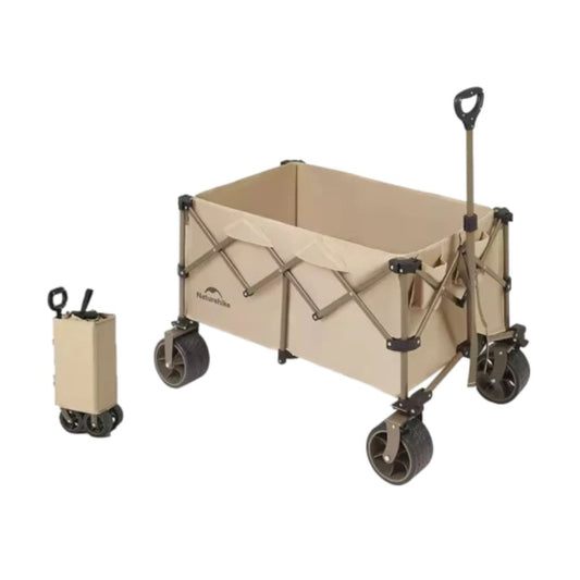 Naturehike Light Fold Gather Cart L - Khaki, Camp Furniture, - Outdoor Kuwait