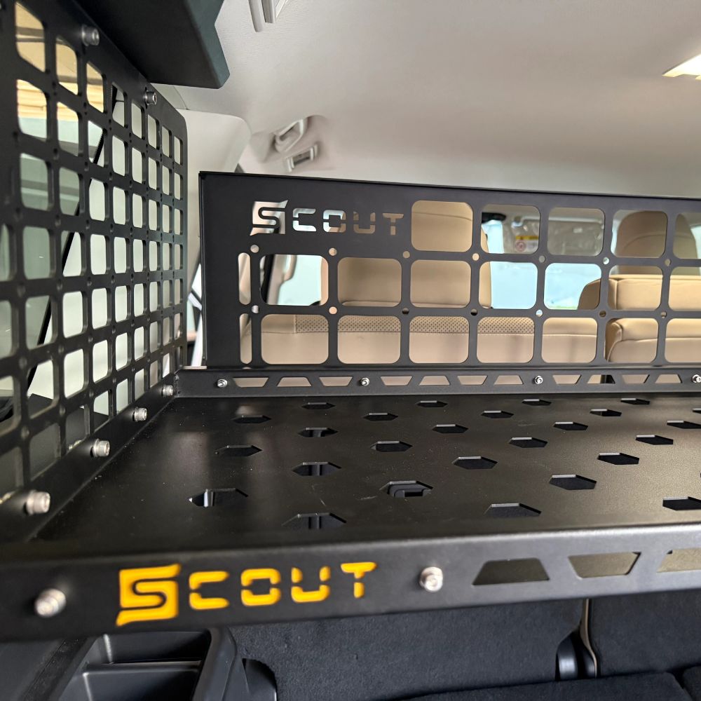 Scout Cargo Barrier - Toyota Prado LC250, Molle Panels, - Outdoor Kuwait