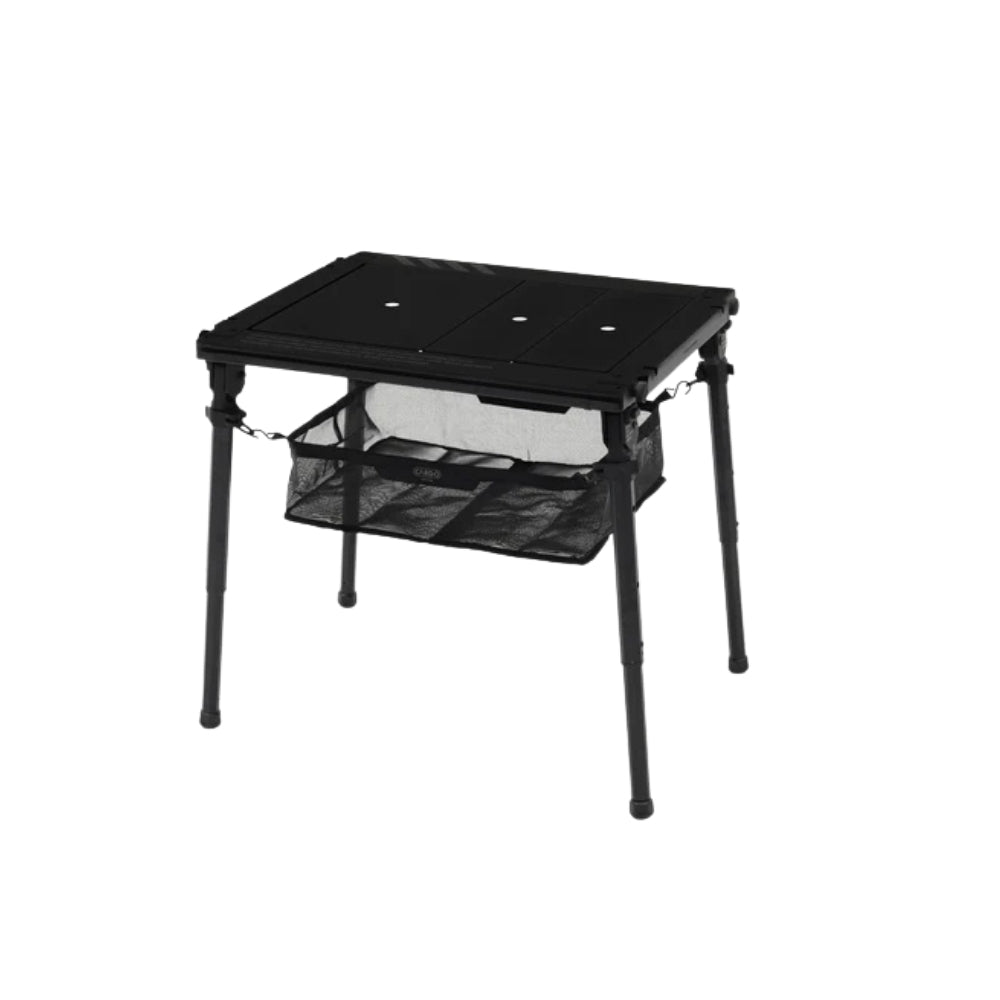 Cargo Container Comfort IGT 2 Unit Table, Camp Furniture, Black - Outdoor Kuwait