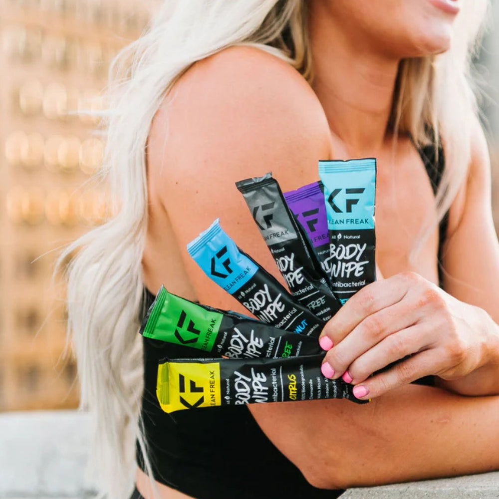 Klean Freak Body Wipes Trial Run - 6 Pack, Body Wipes, - Outdoor Kuwait