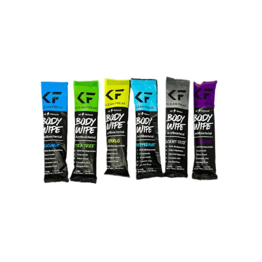 Klean Freak Body Wipes Trial Run - 6 Pack, Body Wipes, - Outdoor Kuwait