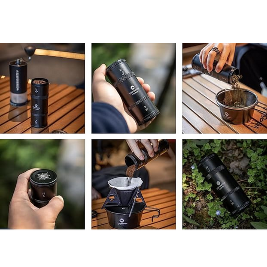 Campingmoon Coffee Canister, Coffee Machine, - Outdoor Kuwait