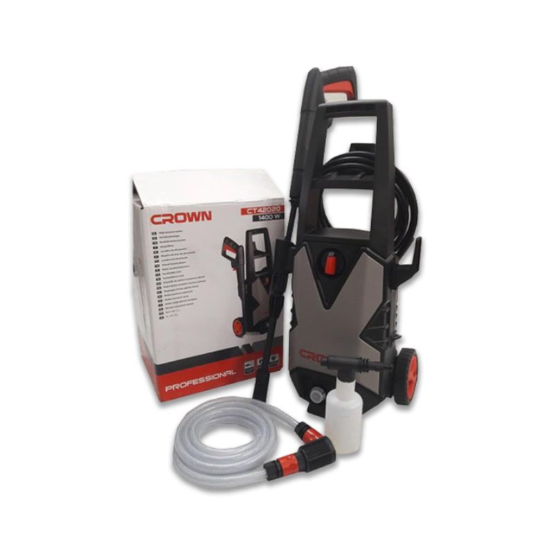 Crown High Pressure Washer 130 Bar - 1400W, Tools,    - Outdoor Kuwait