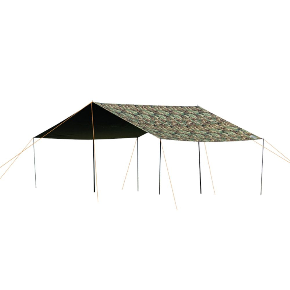 The Earth Camo Hexa Tarp (Wood Land), Tarp, - Outdoor Kuwait