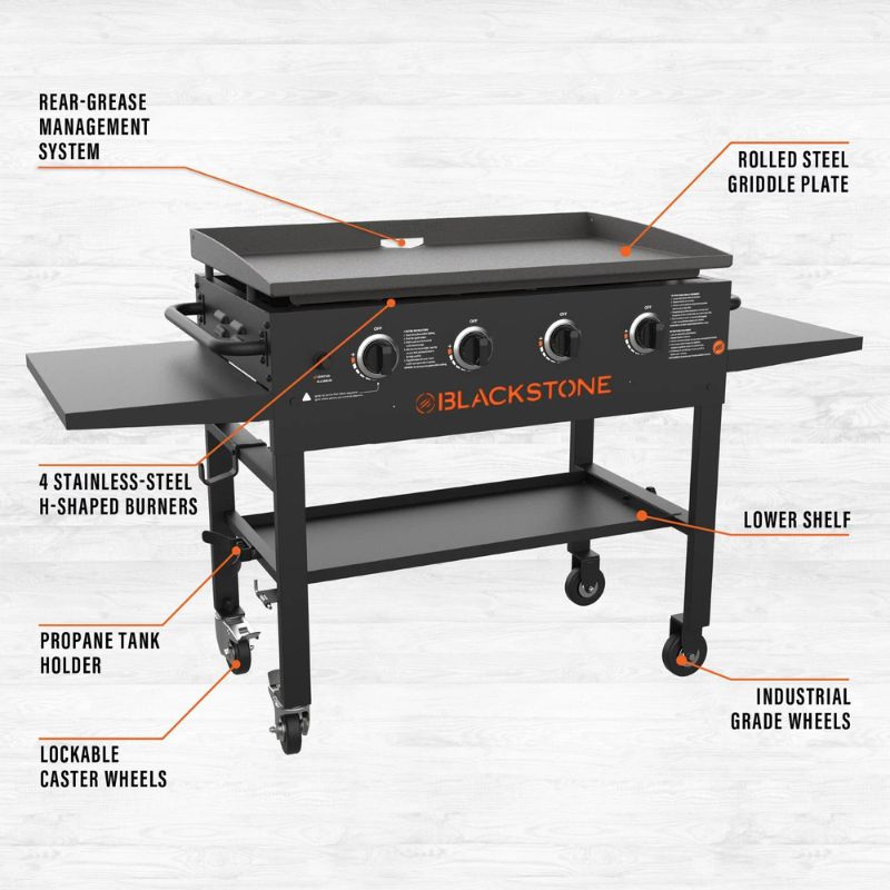 Blackstone 36" Griddle Cooking Station, Griddle,    - Outdoor Kuwait