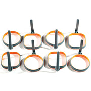 Blackstone 4" Egg Rings Bundle, 8 Pack - 4 Square, 4 Circle, Griddle Accessories, - Outdoor Kuwait