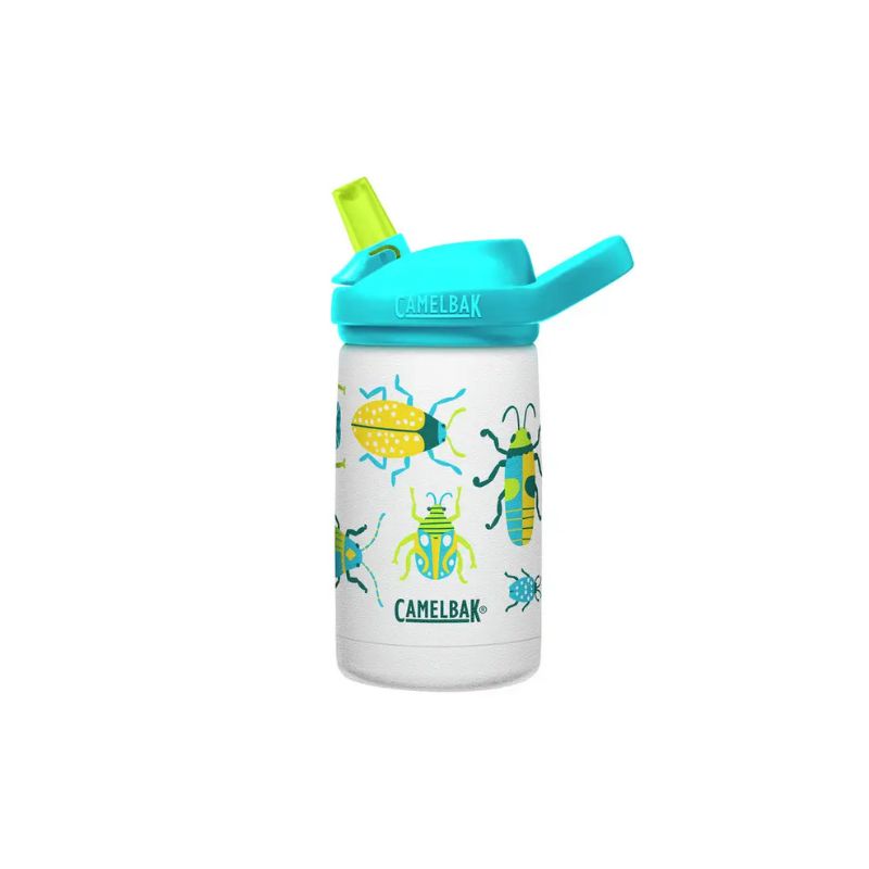 Camelbak Eddy®+ Bugs Design Insulated Stainless Steel Kids Bottle - 12 oz, Water Bottles,    - Outdoor Kuwait